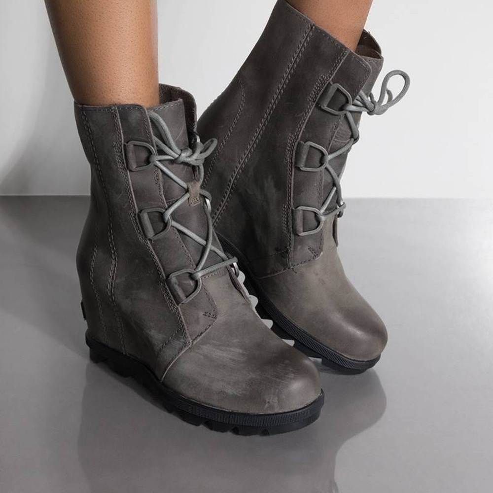 Sorel Joan of Arctic Wedge II Boots 7.5 Quarry